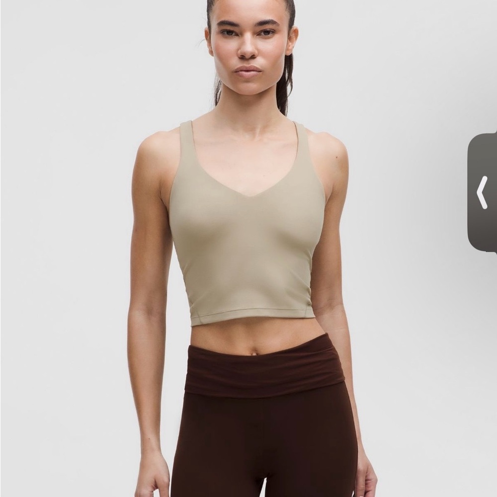 SOLD- Lululemon Align Tank Size 14 Sheer Oak